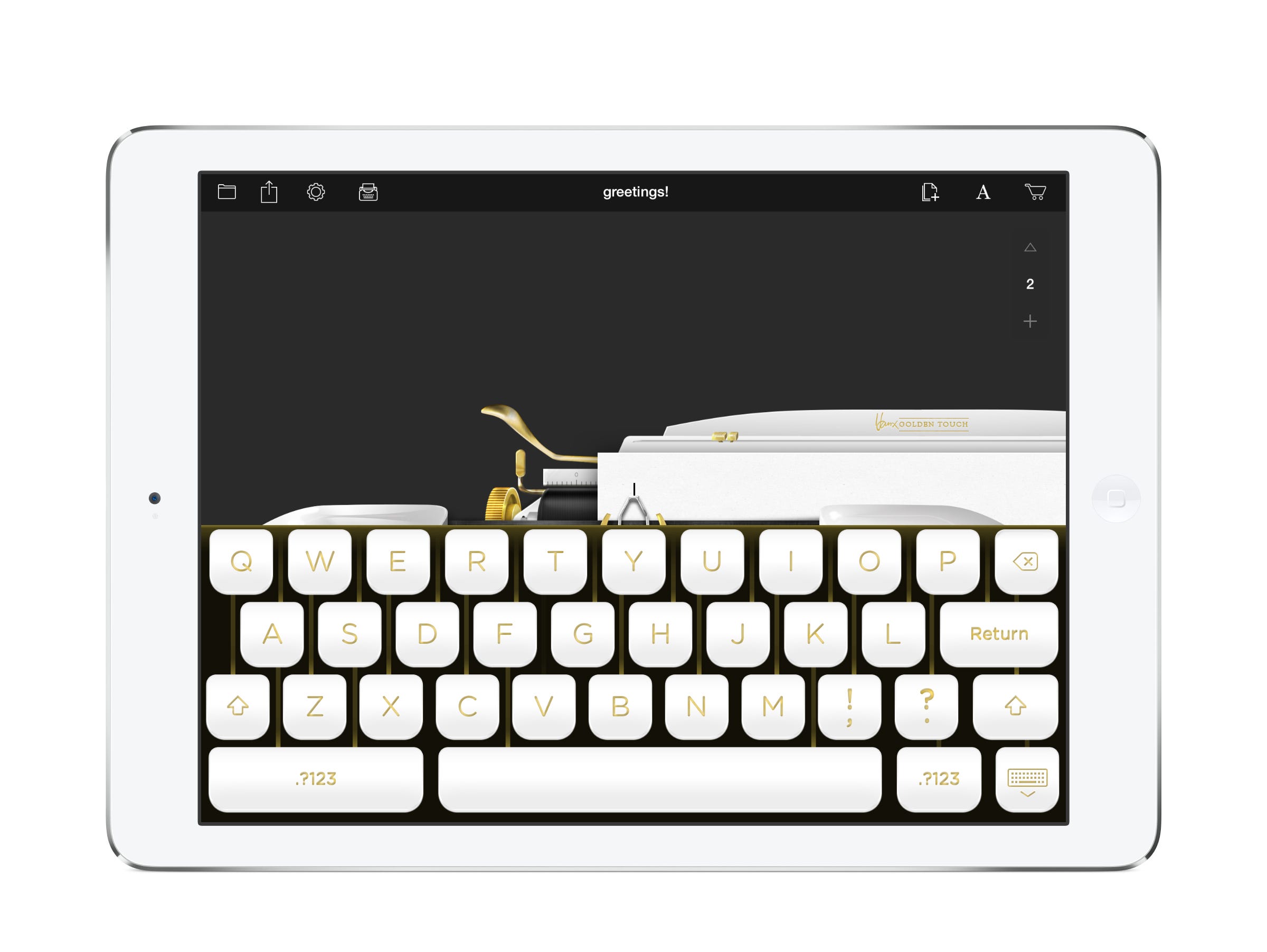 The Hanx Writer app is actor Tom Hanks' tech tribute to his passion for old-school typewriters.