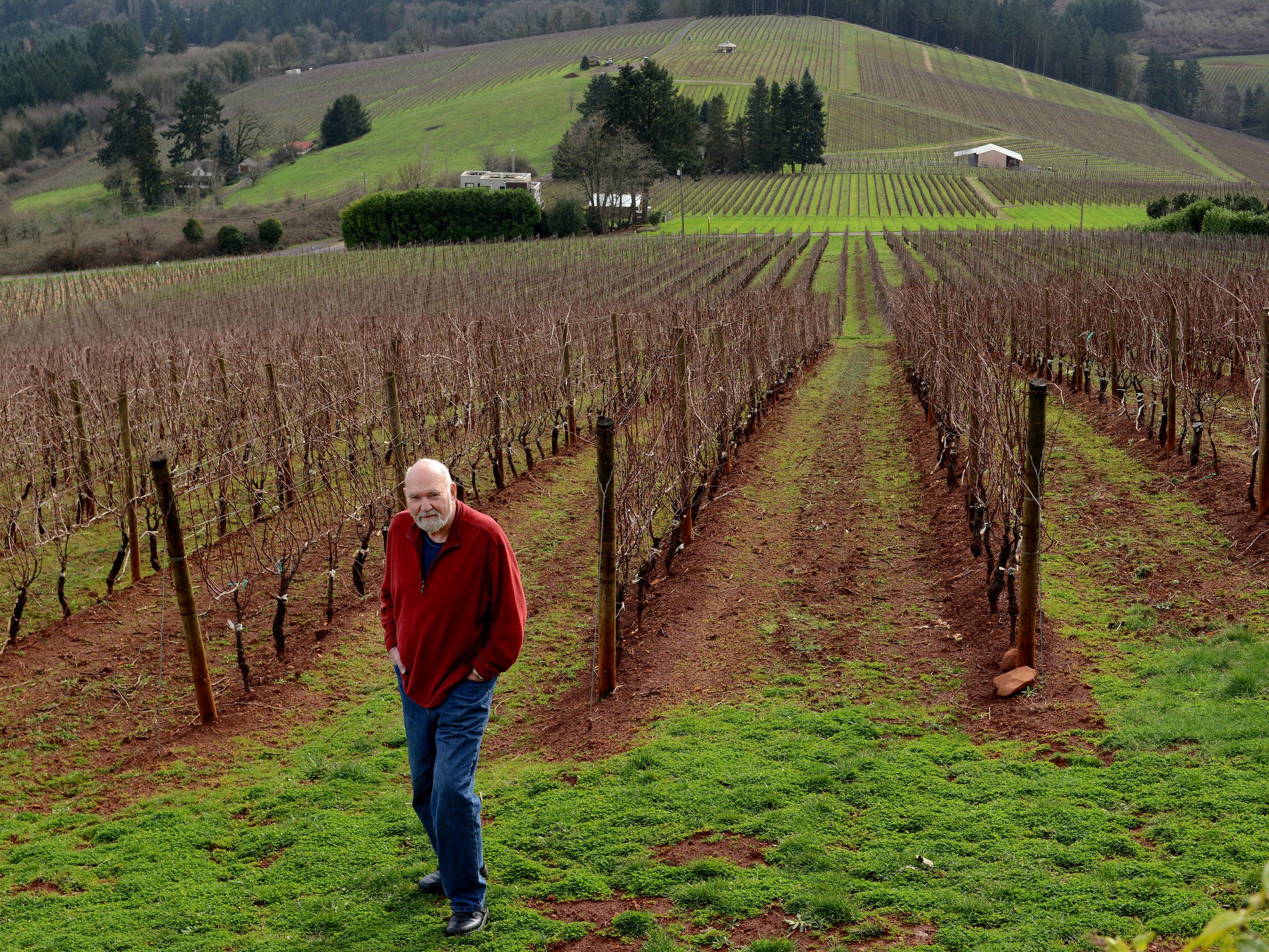 Dick Erath, one of the pioneers of pinot noir in the
