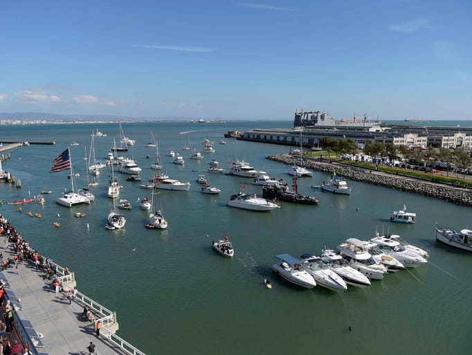 World Series Game 3 at McCovey Cove