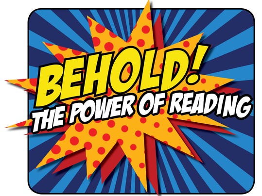 superheroes reading
