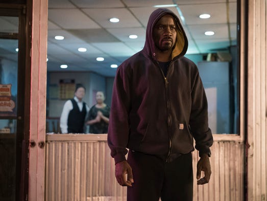 Mike Colter stars as Harlem's hoodie-clad hero for