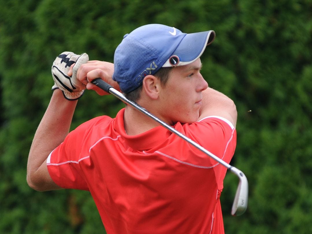 Zane Trace’s Caleb Arnold, boys golf player of the year.