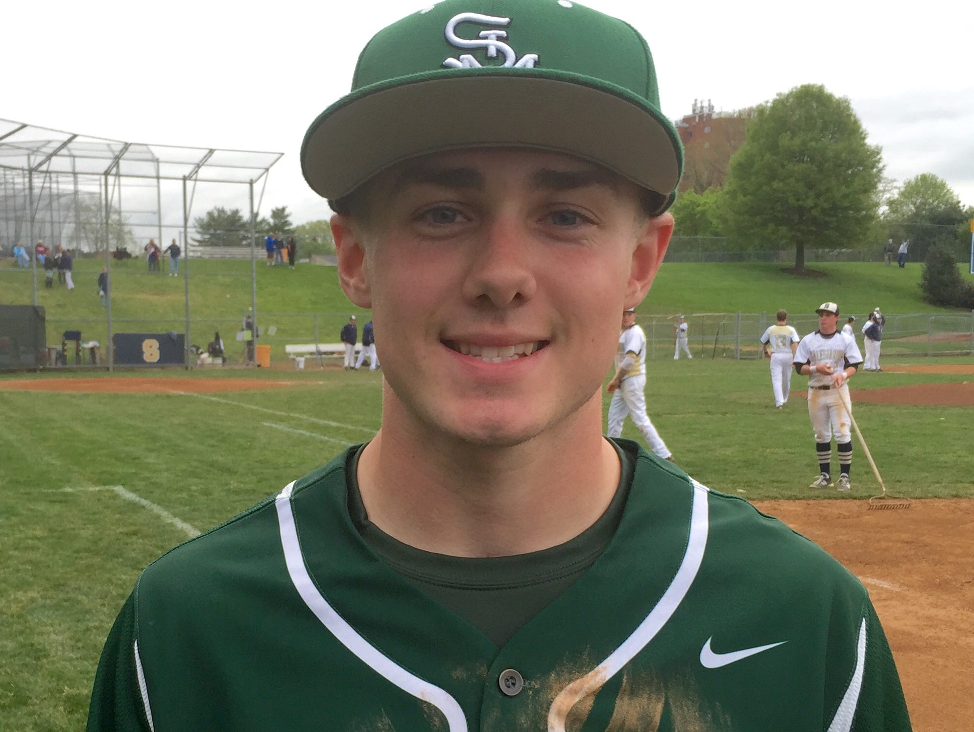 Right fielder Jeremy Vogel went 2-for-4, scored twice and delivered the go-ahead hit in the eighth inning as St. Mark's rallied past Salesianum 7-5 on Thursday.