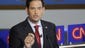 Republican presidential candidates Marco Rubio participates
