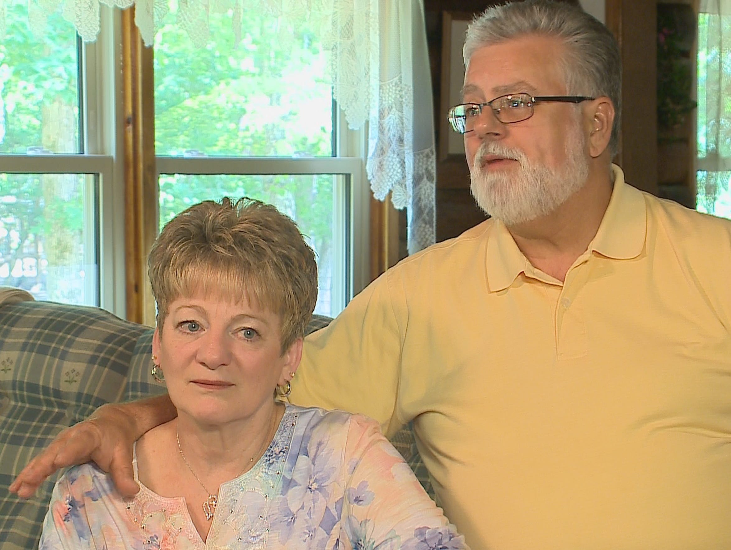 Debbie Smith of Williamsburg, Va., and her husband