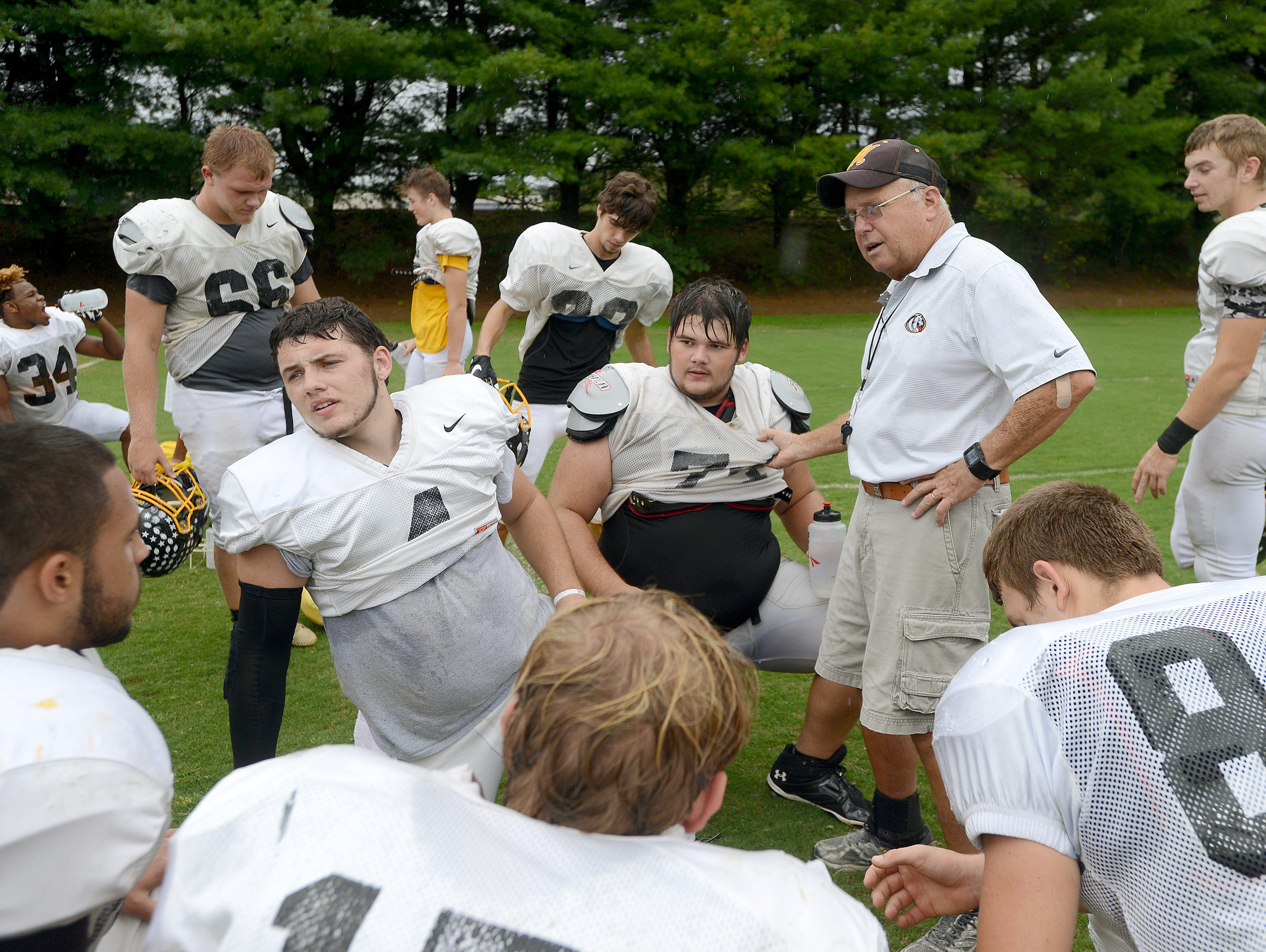 Murphy's David Gentry is the head coach for this year's North Carolina Shrine Bowl team.