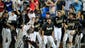 Vanderbilt players reacts to John Norwood's home run against Virginia during the 8th inning at the College World Series at TD Ameritrade Park in Omaha, Neb., Wednesday, June 25, 2014.