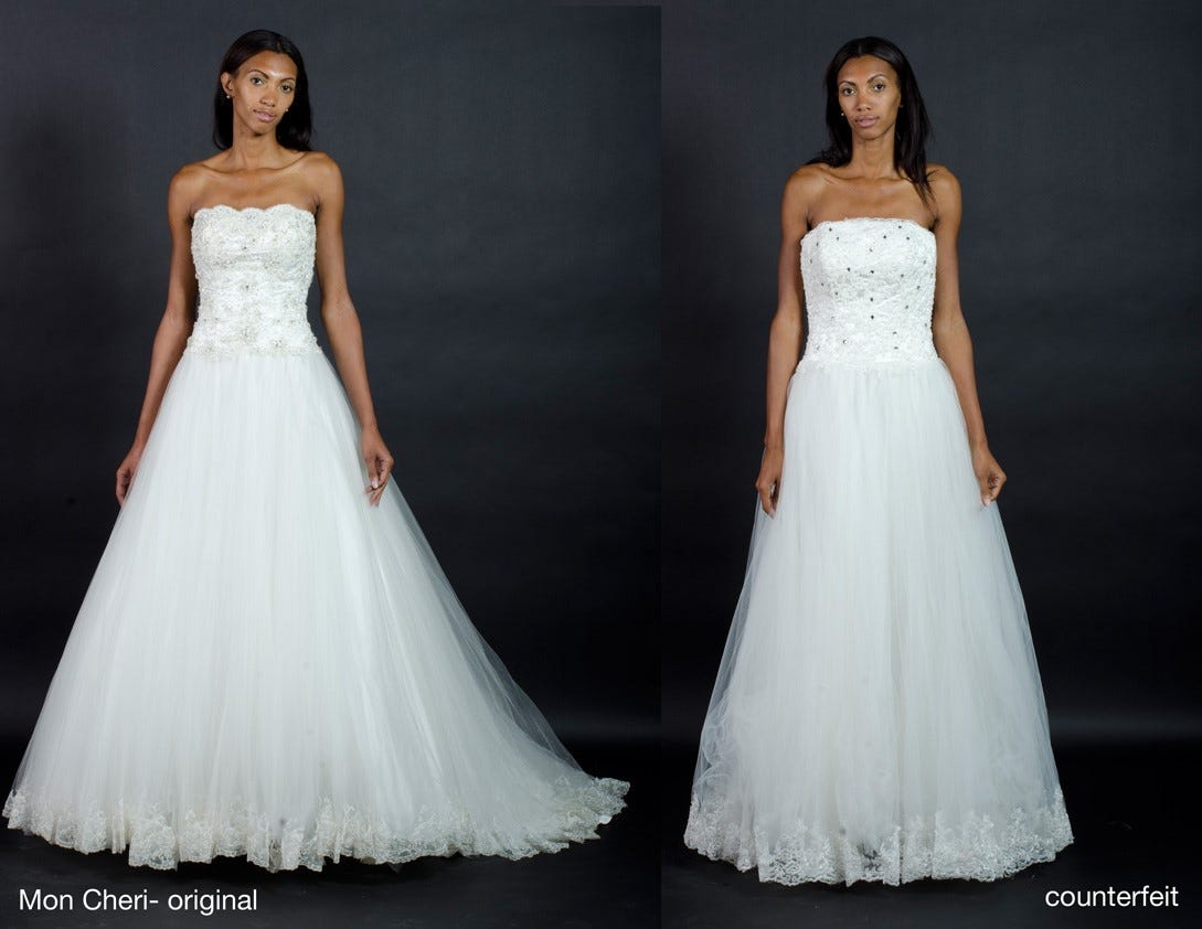 designer replica wedding dresses