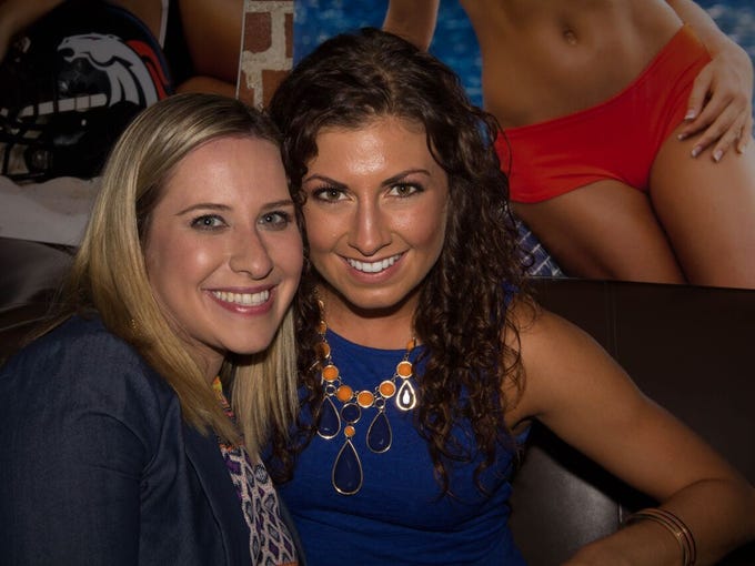 Broncos' cheerleader wears CO designer's swimsuit in calendar