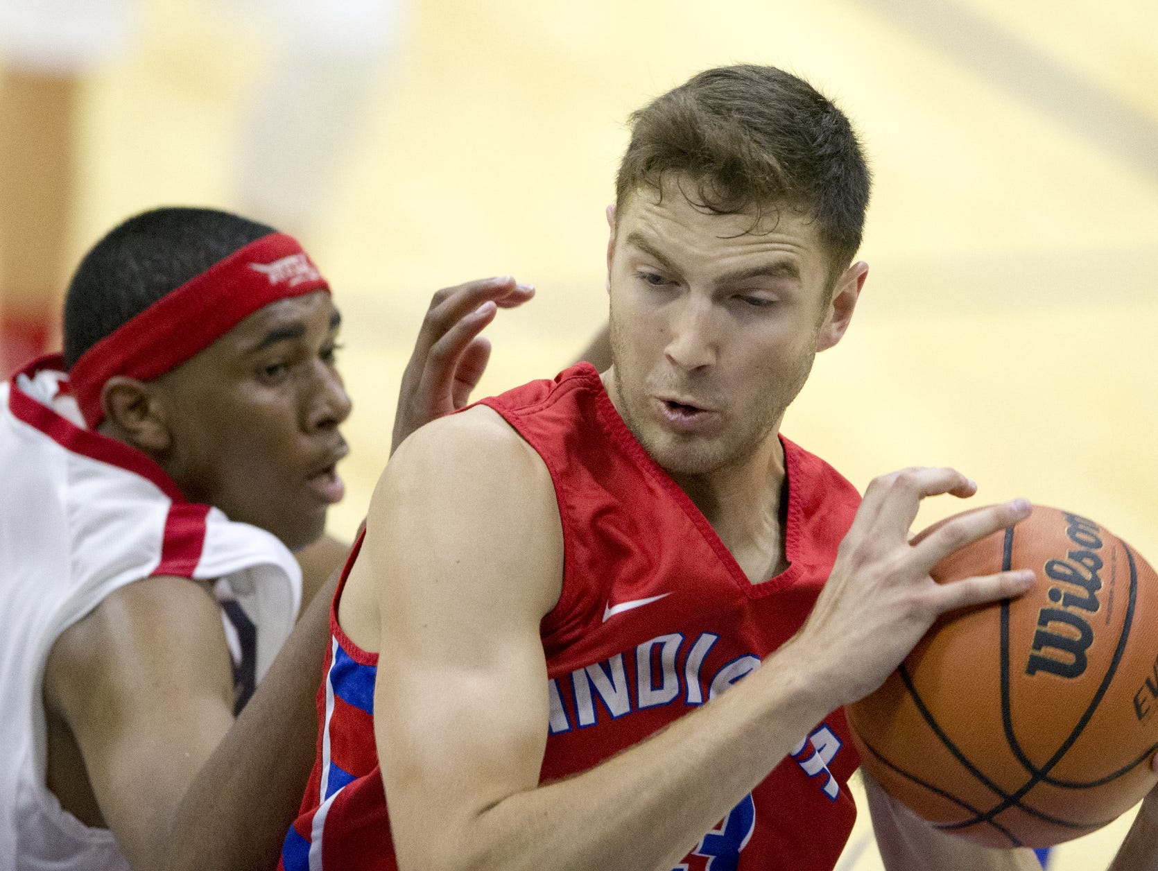 Columbia City's Brachen Hazen (right), pictured playing for the Indiana Junior All-Stars on June 10, 2015, will reopen his commitment after he was granted a release from Central Florida. The coach who recruited him to the Orlando, Fla., university was fired.