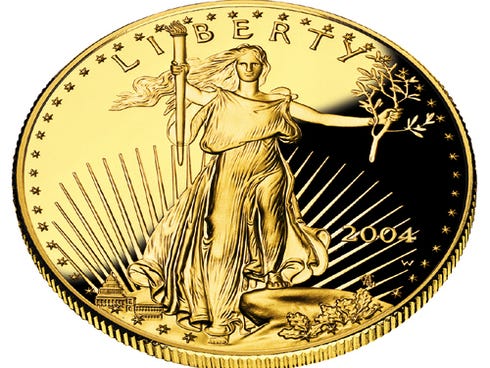 U.S. $20 Gold Coin Design, 