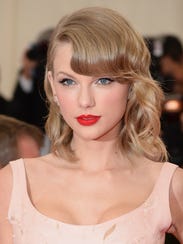 Musician Taylor Swift attends the "Charles James: Beyond