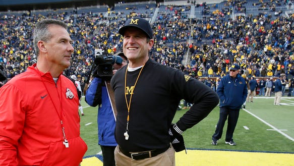 Michigan coach Jim Harbaugh