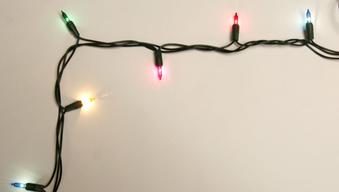 Donate those burnedout, old holiday lights