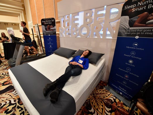 Christine Hamon from Sleep Number relaxes on the company's