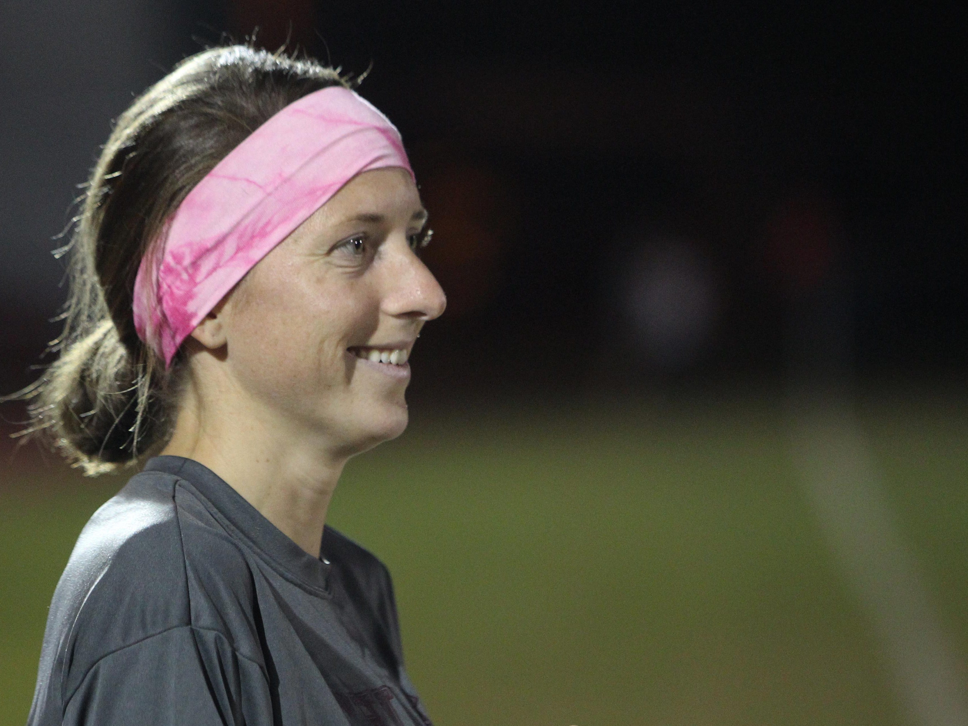 Chiles coach Lindsay Taylor is in her first year as varsity coach of the Timberwolves after moving to Tallahassee from New York, where she worked with Major League Soccer’s New York Red Bulls.