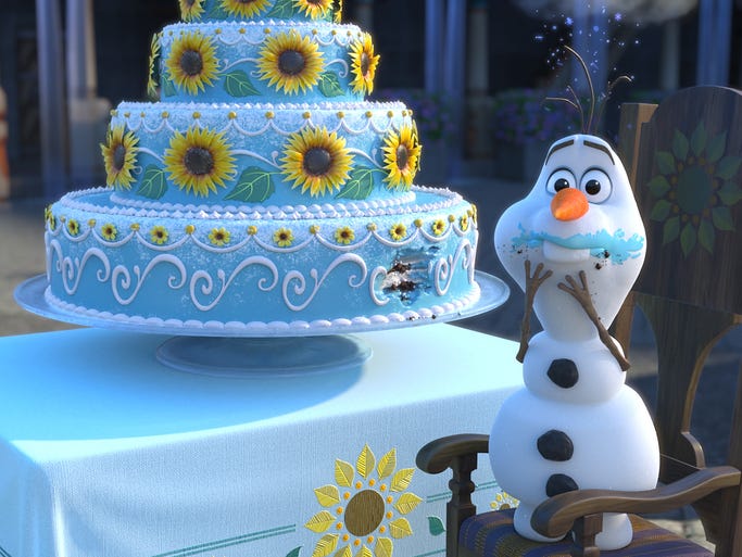 Josh Gad says of his snowman Olaf: "From the beginning,