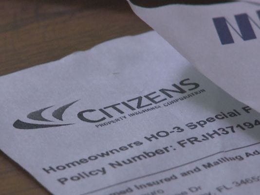 Citizens Property Insurance customers likely to see 8 percent rate increase