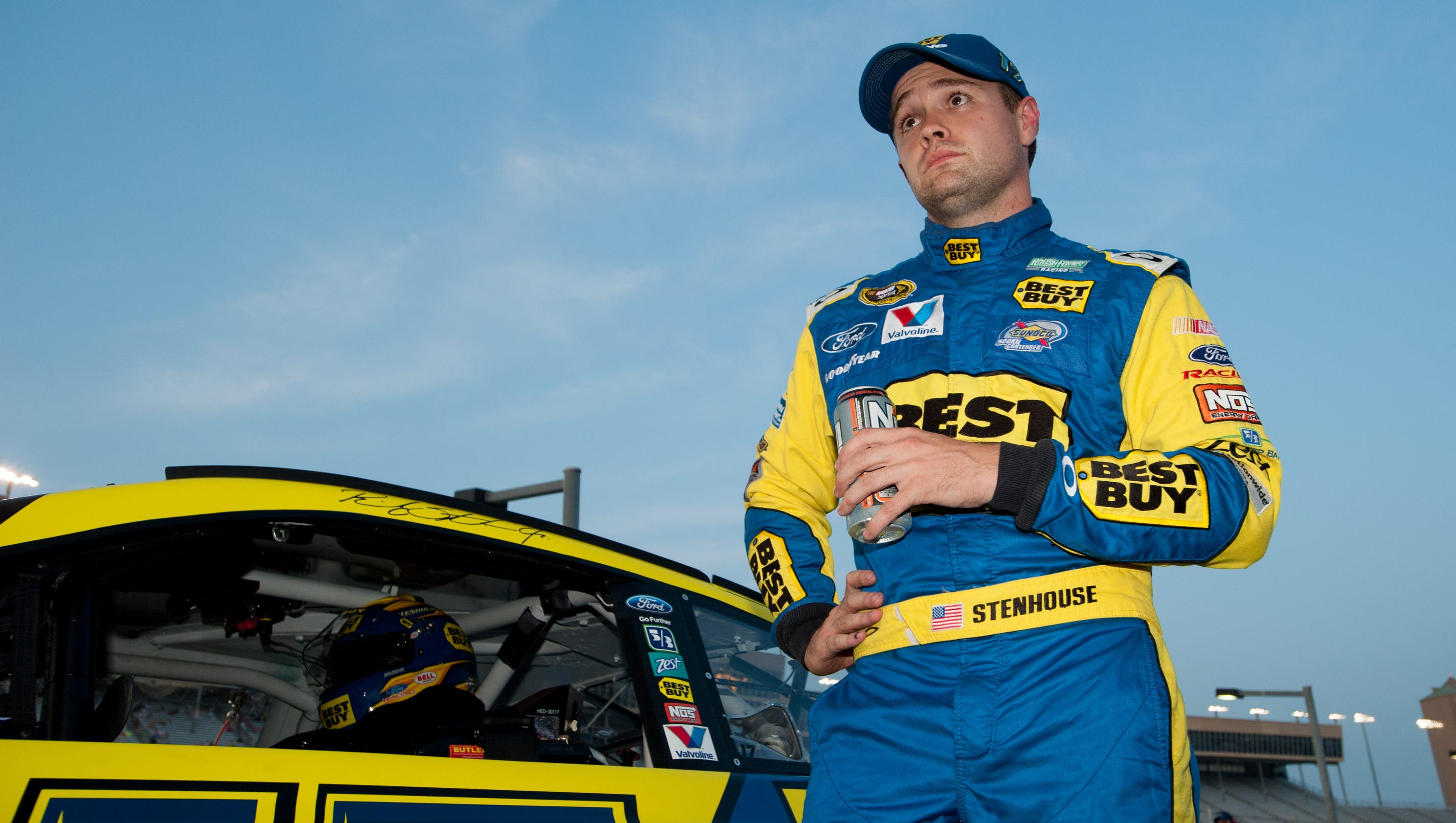 Ricky Stenhouse Jr. wins first career Cup pole