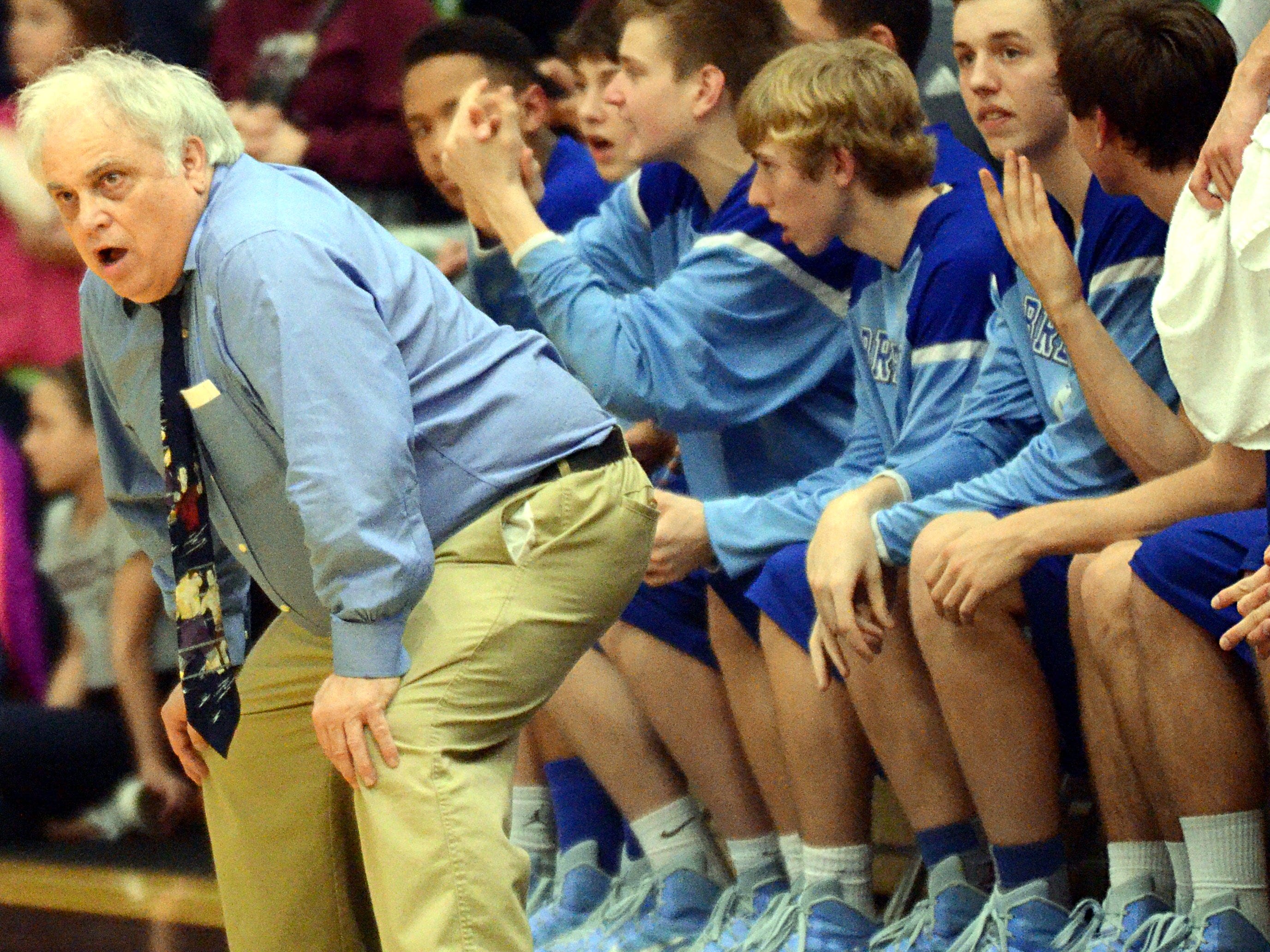 Coach Dennis King has Brentwood in the boys Class AAA tournament for the third straight year.