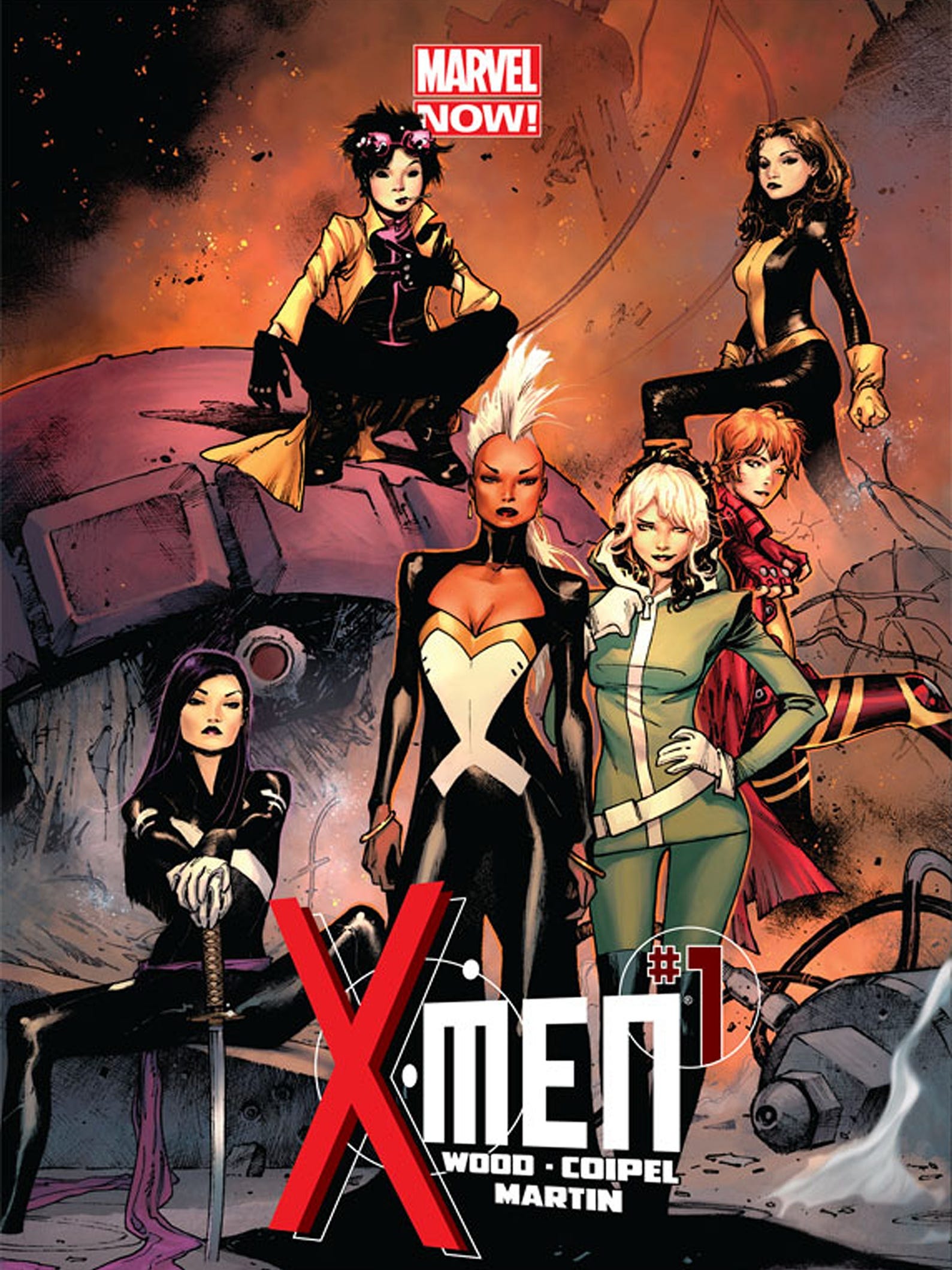 Alist heroines star in Brian Wood's relaunched 'XMen'