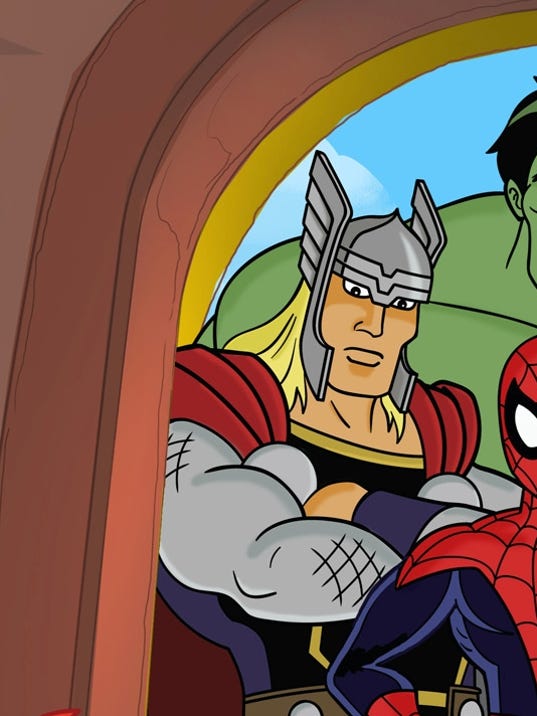 Phineas and Ferb are on a 'Mission' with Marvel heroes