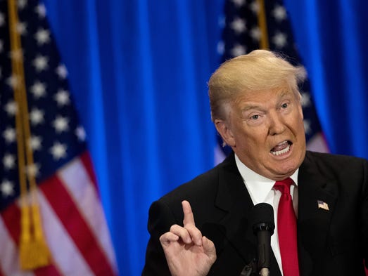 Trump delivers a speech attacking Hillary Clinton at