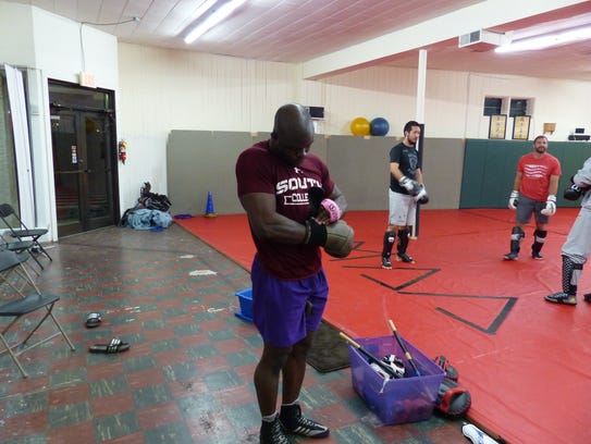 Kevin Justin was one of St. Preux's main sparring partners