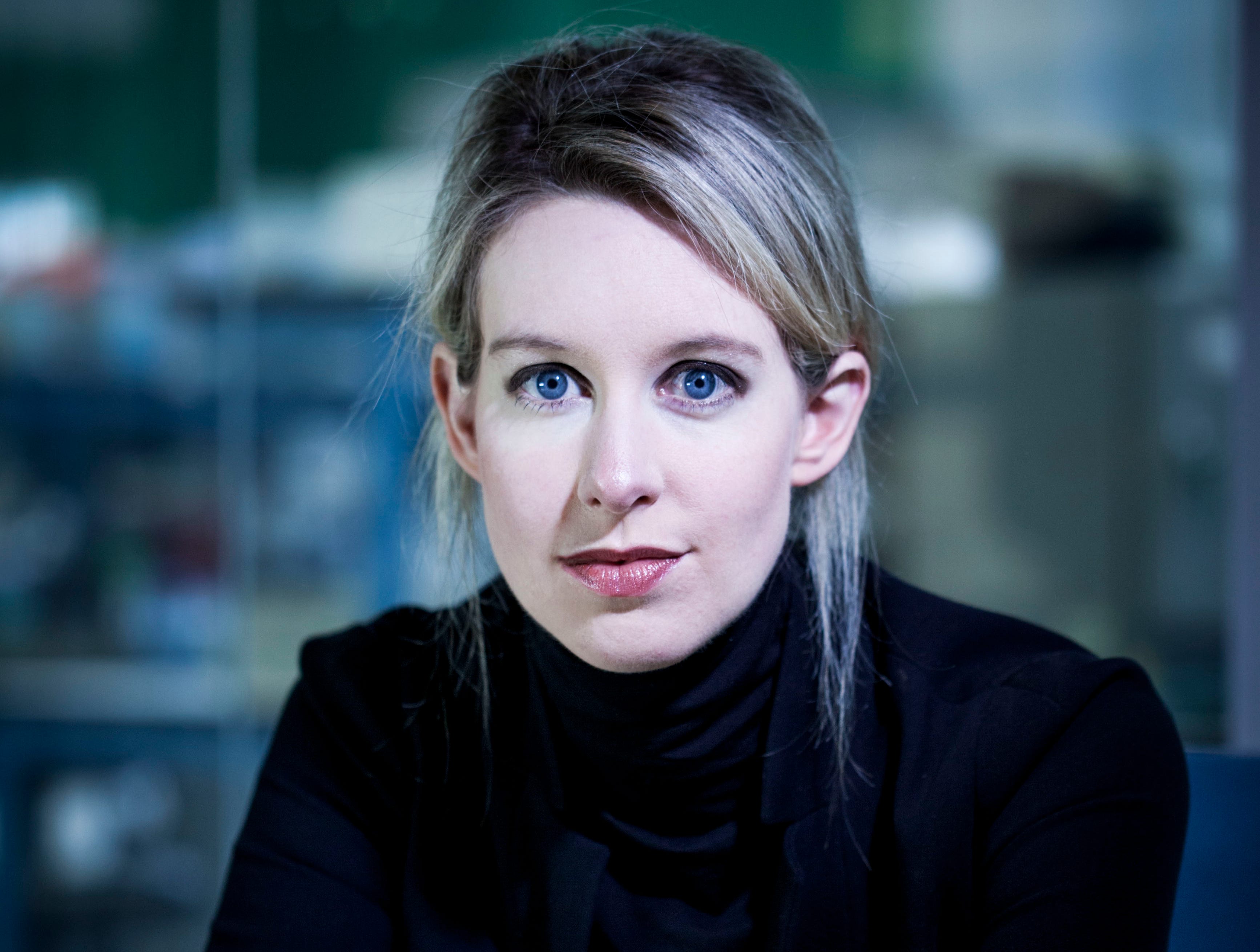 Elizabeth Holmes was an electrical and chemical engineering major at Stanford before dropping out in 2003 at 19 to start Theranos.
