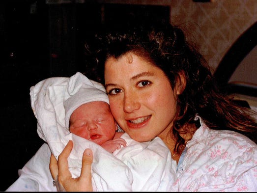 Amy Grant became a mom on the road