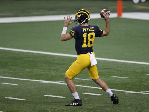 Image result for Brandon Peters Michigan