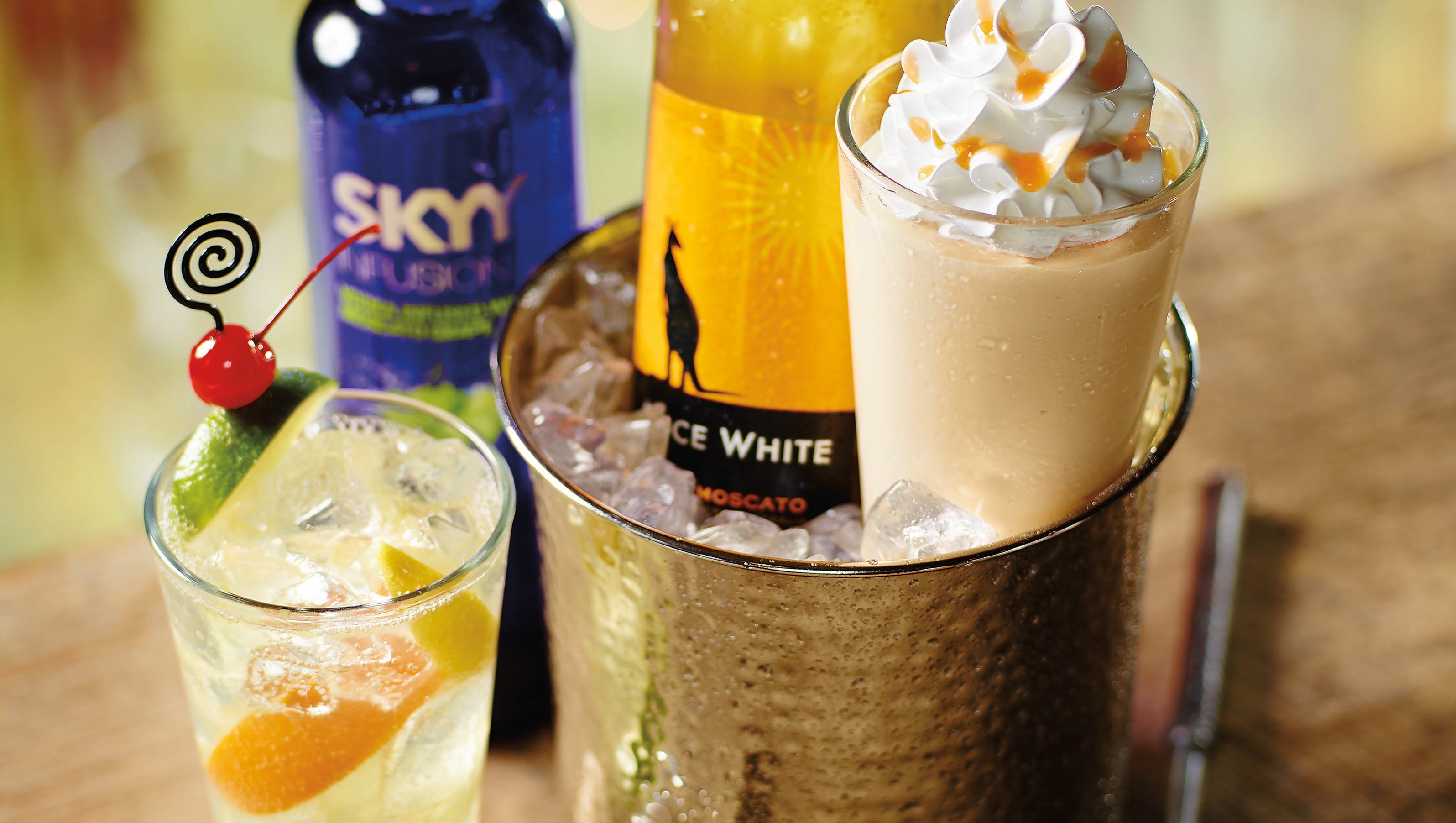 The latest boozy milkshake Wine shakes