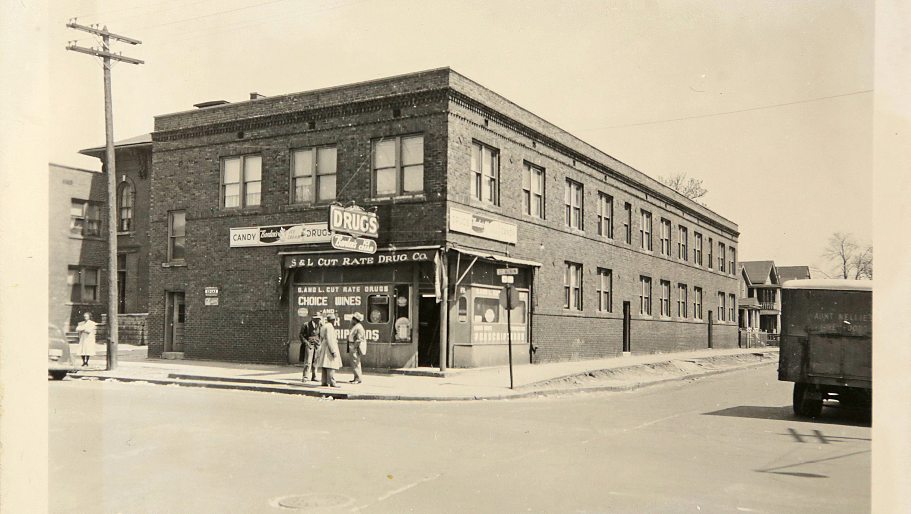 Historical photos from Detroit's Black Bottom neighborhood