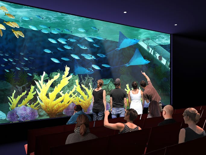 The future OdySea Aquarium, a 16-acre indoor attraction planned for the corner of the Pima Freeway and Via de Ventura, will be the largest and most expensive phase of the new $175 million OdySea in the Desert entertainment complex.
