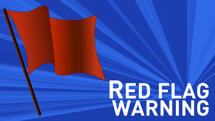 red flag warning clip art - photo #26