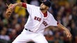 Boston Red Sox starting pitcher David Price delivers