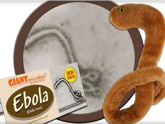 ebola plush toy