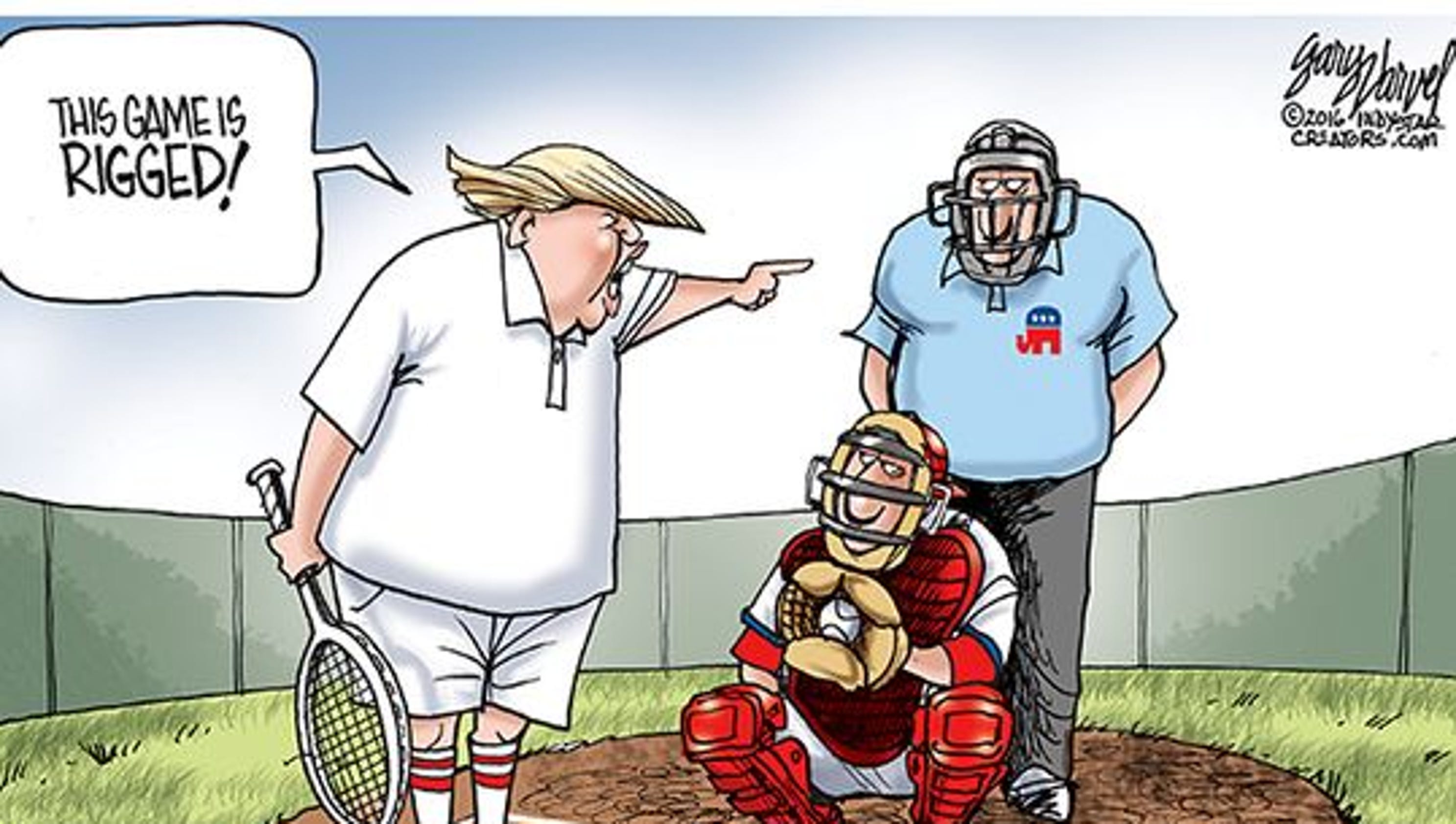 Editorial Cartoons On Election 2016 