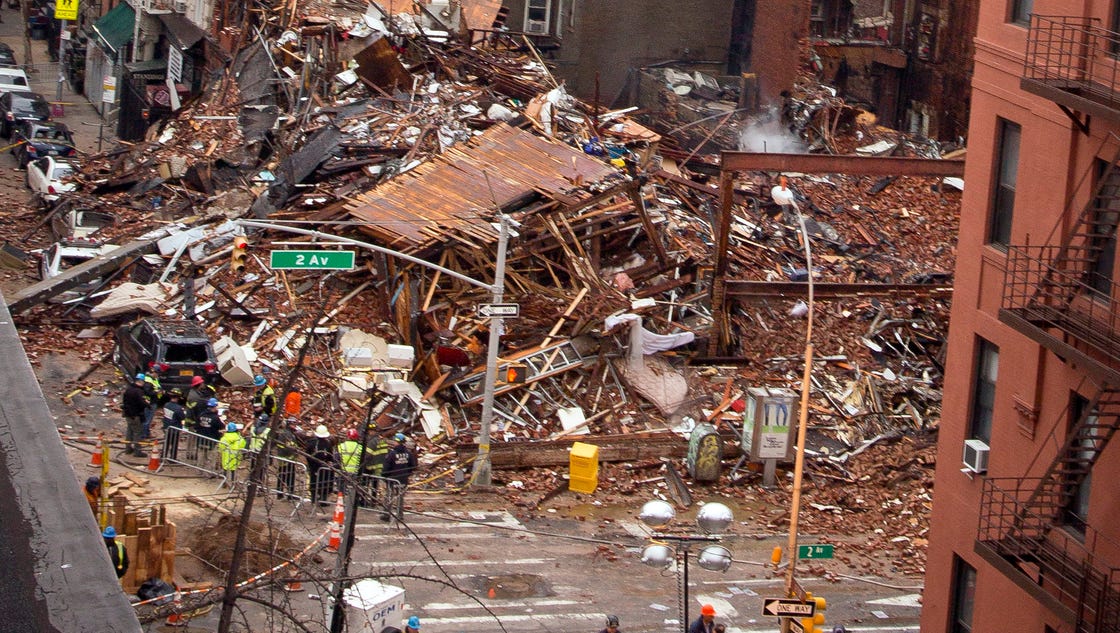 2 bodies found in debris of NYC building blast