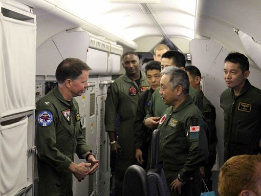 Vice Adm. Makoto Sato, Fleet Air Force commander, Japan