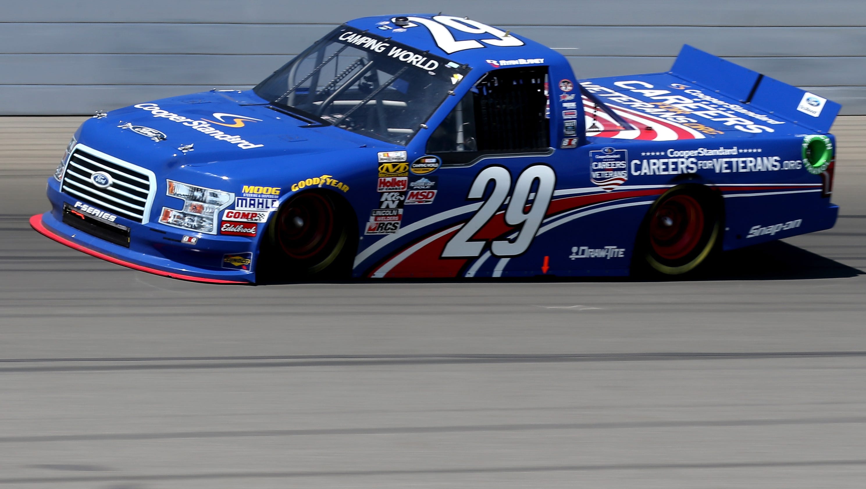 Ryan Blaney wins NASCAR Truck race at Bristol