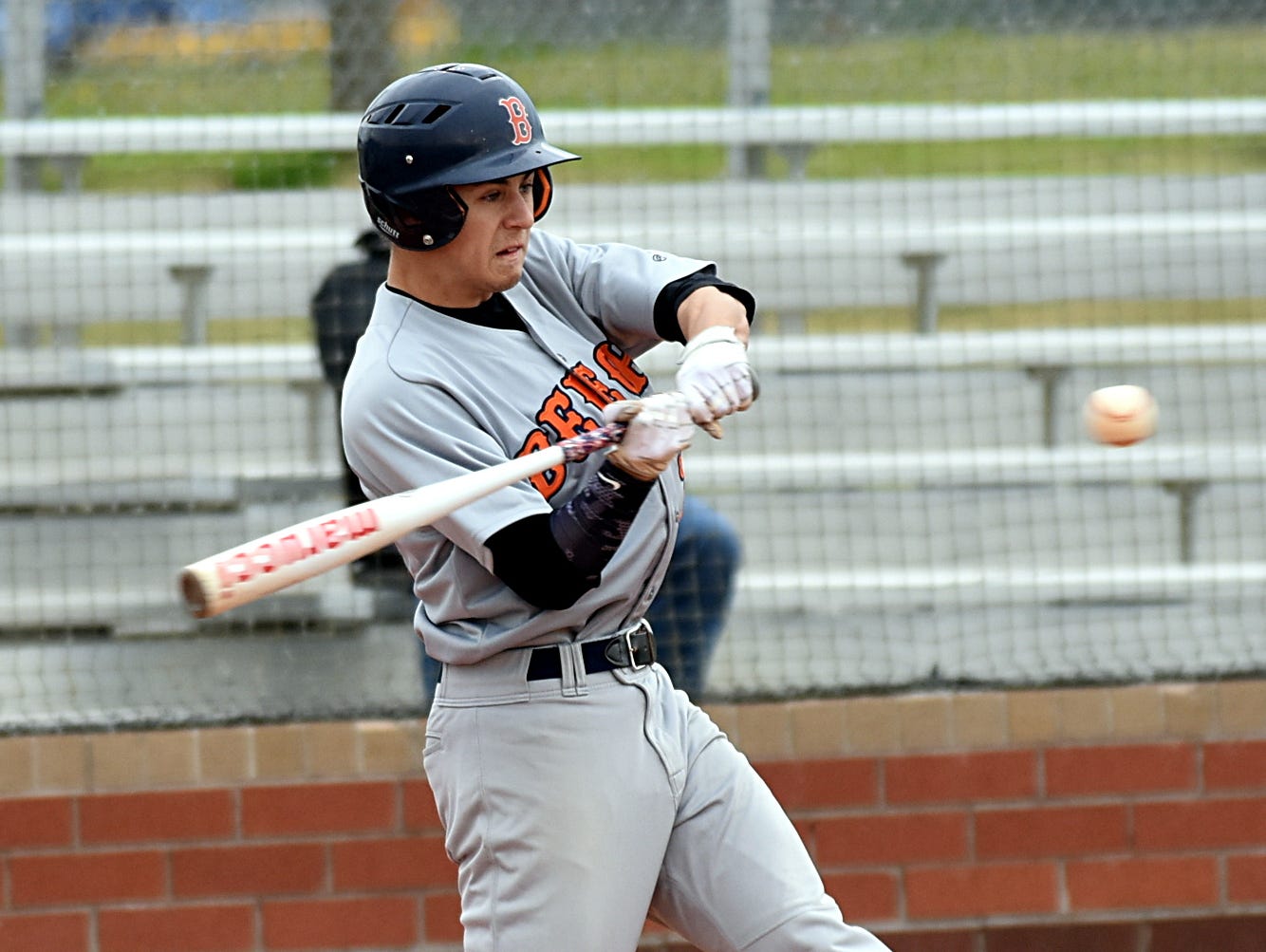 Senior Isaac Robertson was one of two Beech High baseball players to produce four hits in Thursday evening’s 15-7 victory over visiting Hendersonville.