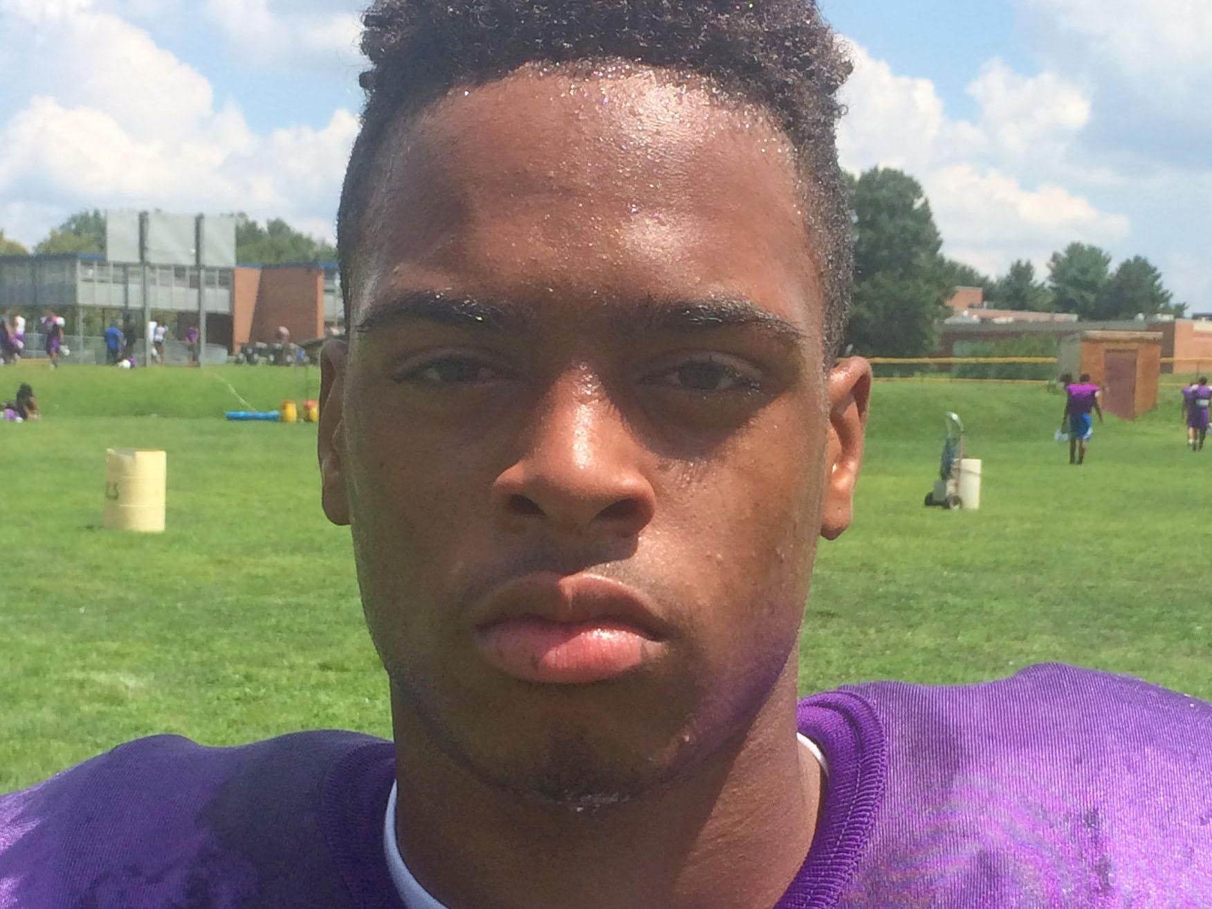 Cherry Hill West senior safety/wide receiver Quincy Jenkins.