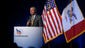 Republican presidential candidate Lindsey Graham speaks