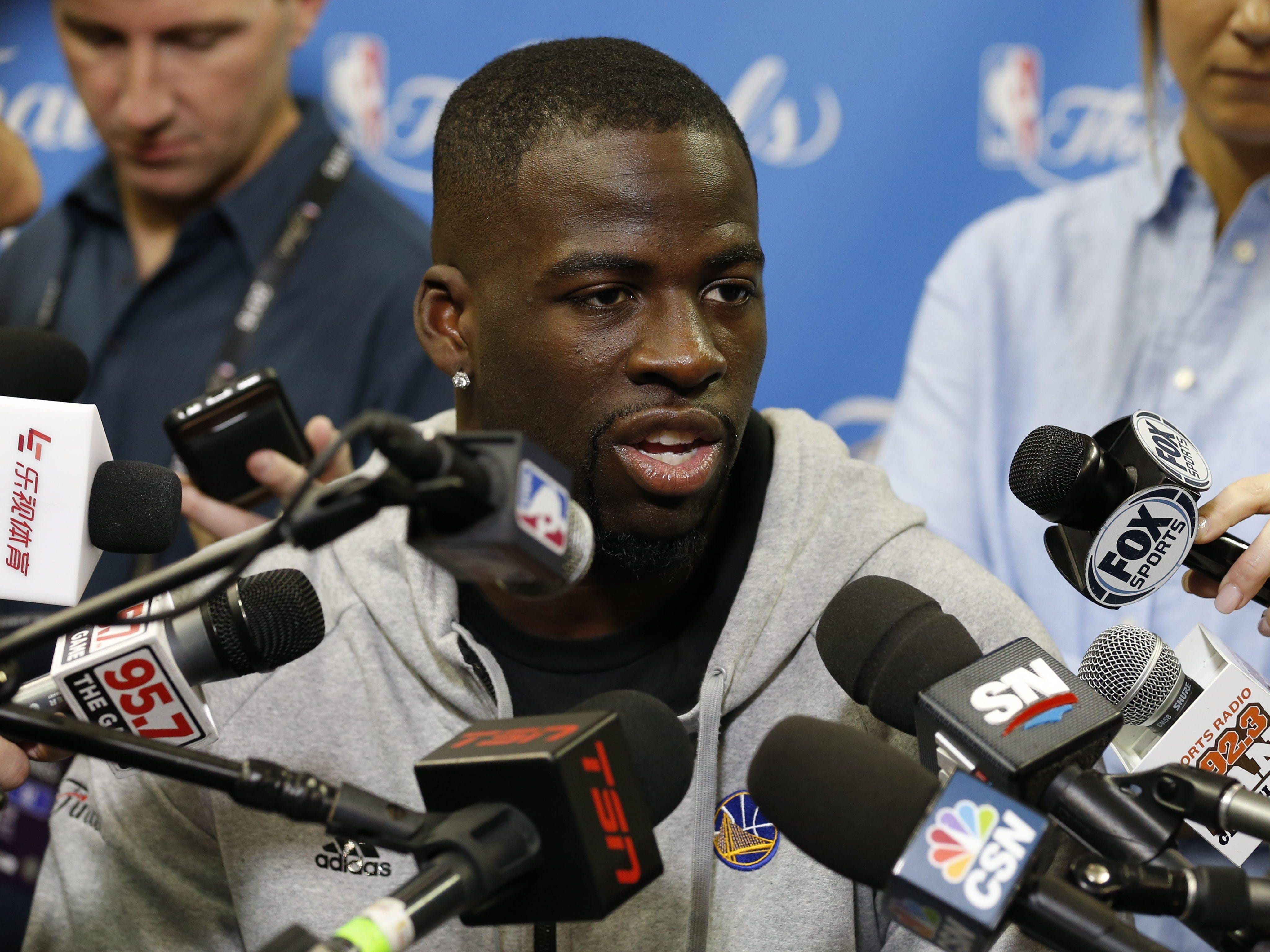 Golden State Warriors forward Draymond Green told reporters that he was a ‘terrible teammate’ for allowing himself to get suspended for Game 5 of the NBA Finals. He vowed to make up for it in Game 6.