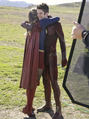 Supergirl and The Flash