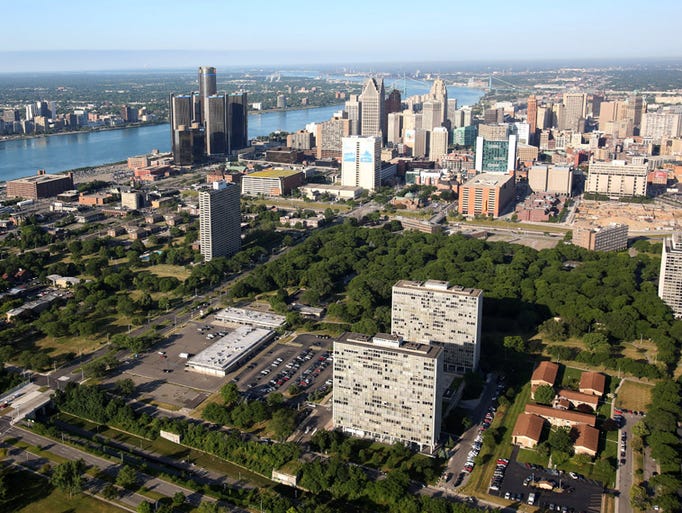 Detroit's Lafayette Park is National Historic Landmark