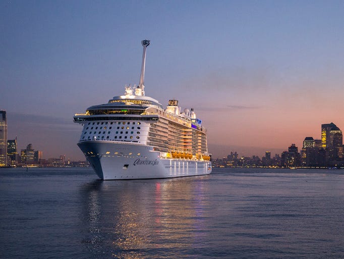 Royal Caribbean's Quantum of the Seas arrives in New