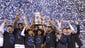 Duke Blue Devils hoist the NCAA Championship trophy
