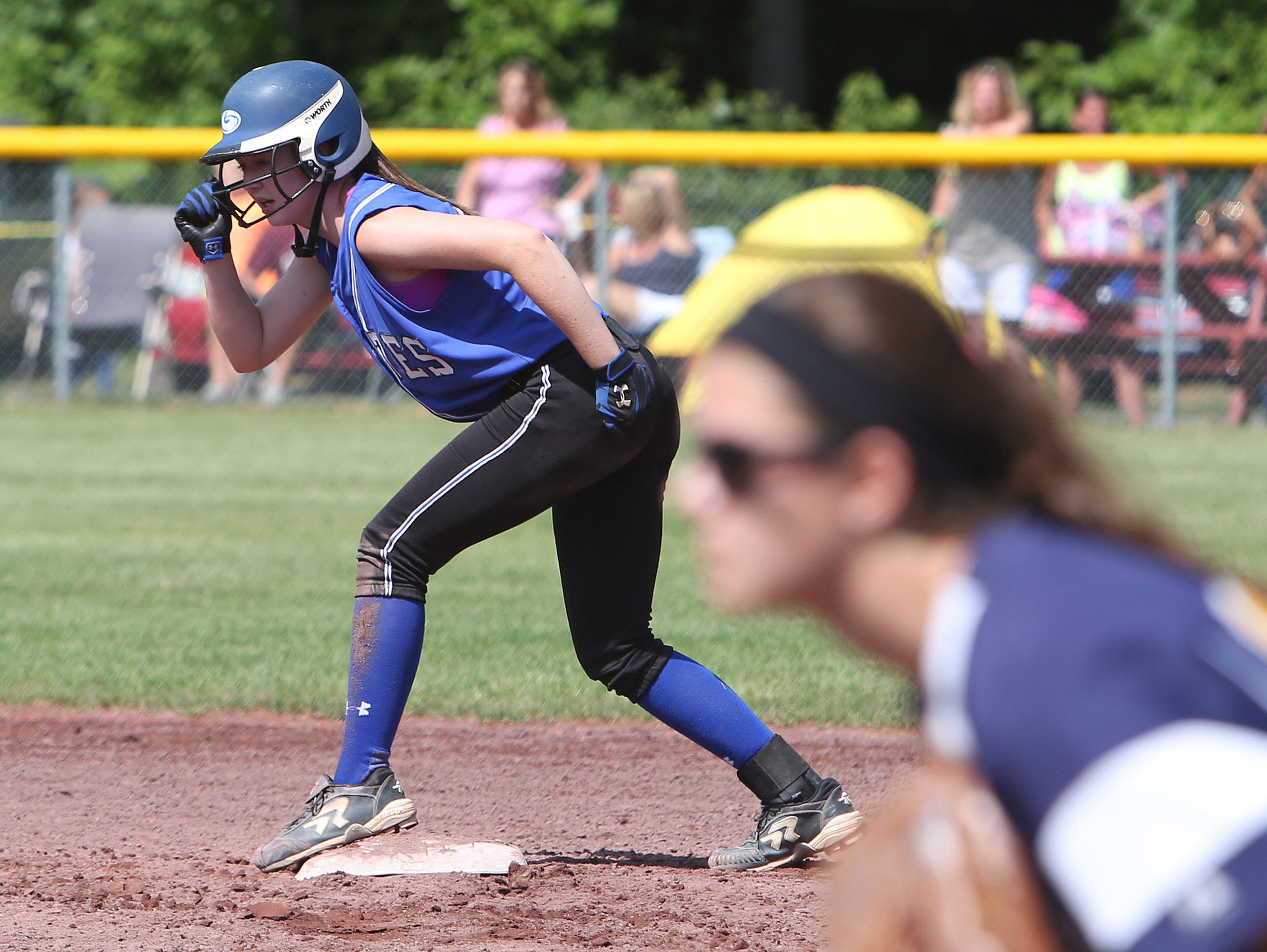 Averill Park defeated Pearl River 5-2 in the class A NYSPHSAA girls softball semifinal in South Glens Falls June 13, 2015.